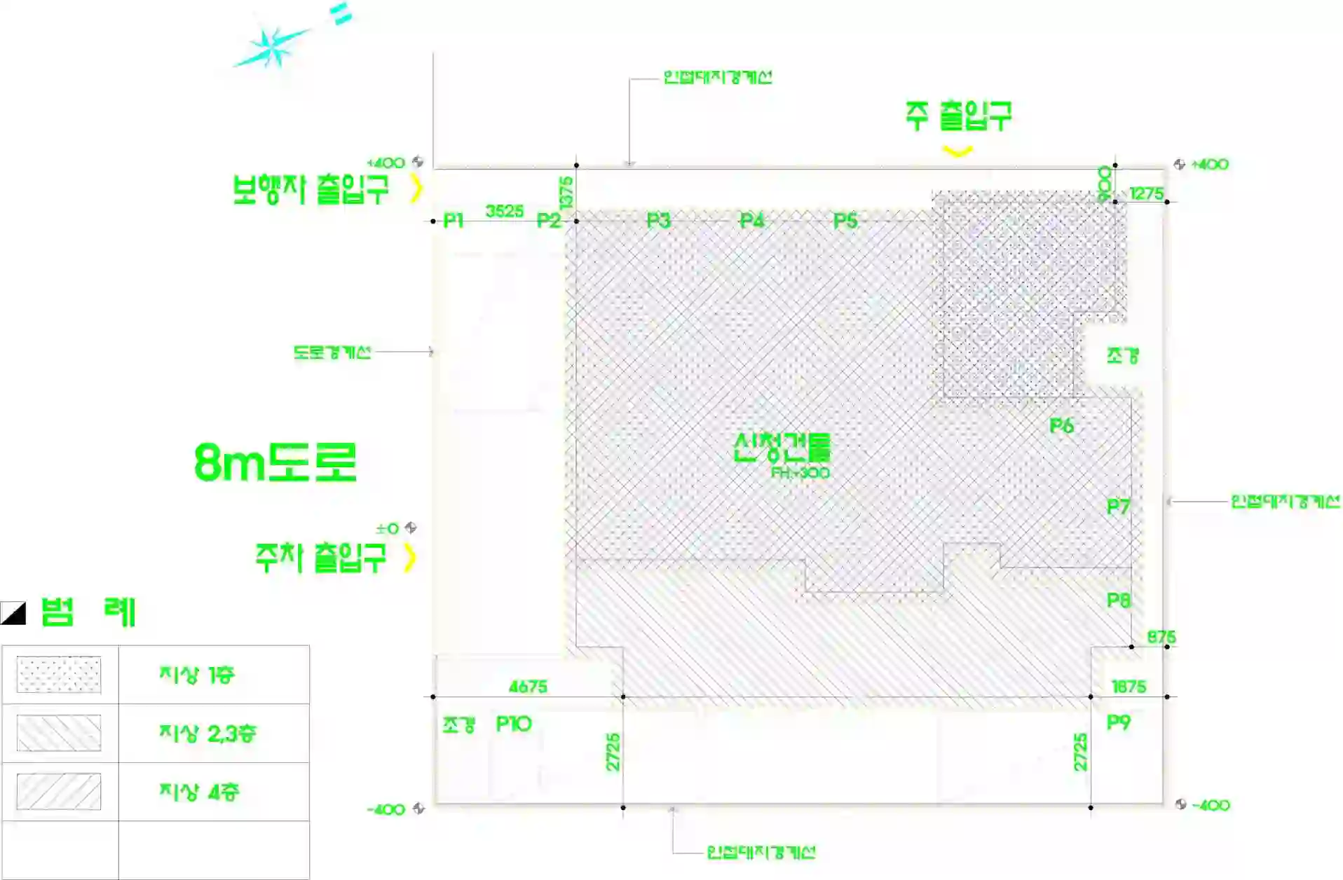 운남동 1513-6 배치도 이미지